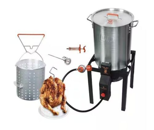 LOCO 30 qt. Sure Spark Turkey Fryer