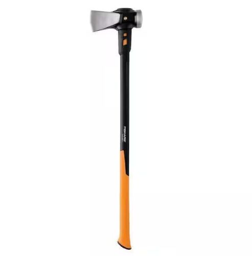 Fiskars IsoCore 8 lbs. Forged Steel Splitting Maul with 36 in. Fiberglass Core Handle