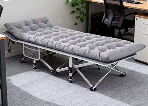 Folding Camping Cot, Heavy-Duty 800 lbs., Waterproof 1200D Oxford Fabric