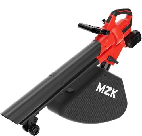 MZK 40V Battery Powered Leaf Vacuum with 40L Bag
