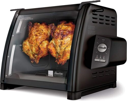 Ronco 5500 Series Countertop Rotisserie Oven, 12-lb Capacity, Black