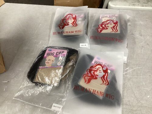 Lot of (4) Wigs