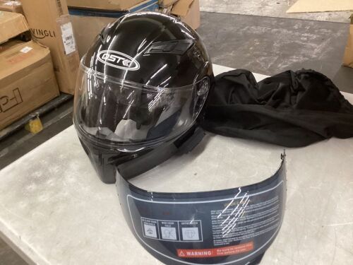QST Full Face Motorcycle Helmet, XXL