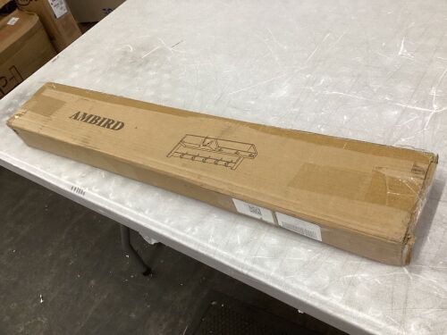 AMBIRD Coat Rack Wall Mount with Shelf