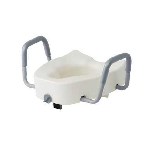Guardian Raised Locking Toilet Seat 5in 400lbs