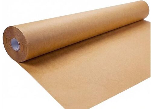 SMART&CASUAL 36" x 125' Brown Kraft Paper Roll