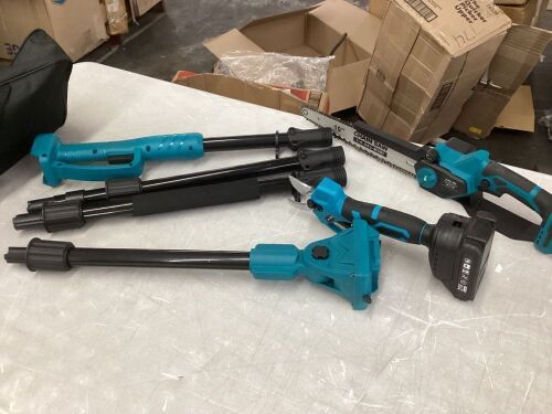 Pole Saw & Pruning Shears Combo