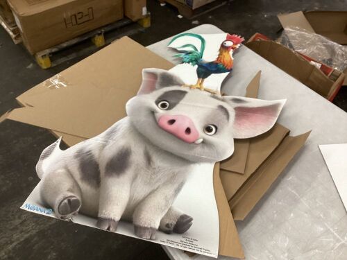 Pua & Heihei Cardboard Cutout