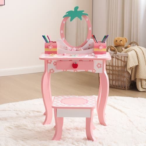 Kids Vanity Table Set