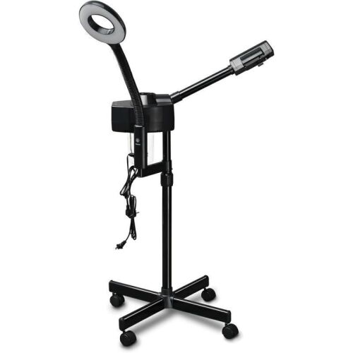 2-in-1 Facial Steamer for Skin Care with 3X Magnifying Light, Touch Screen