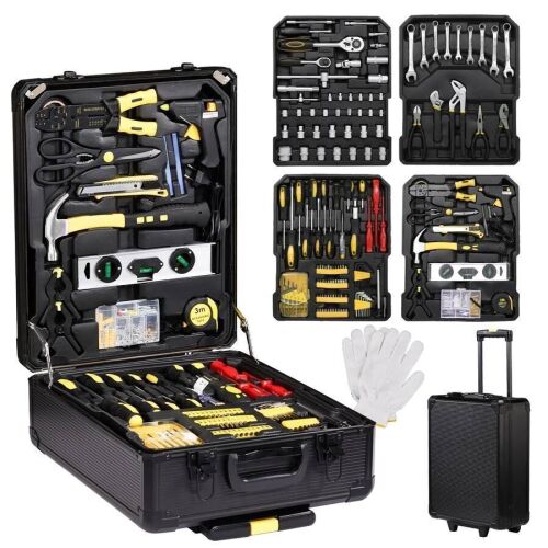 Tool Kit with Trolley Case Box 799pc