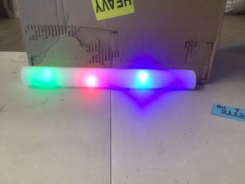 LED Foam Glow Sticks, Bulk