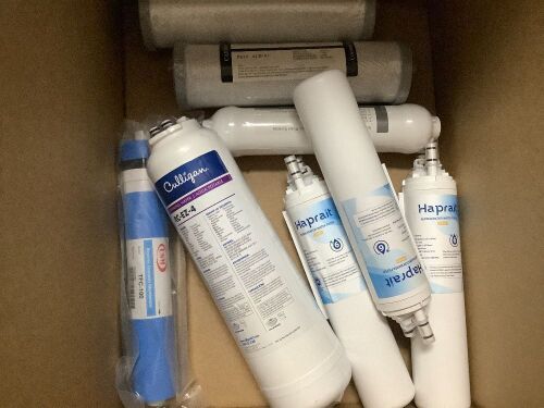 Box of Water Filters