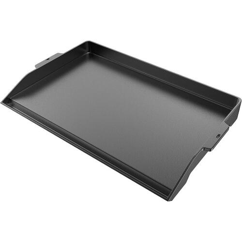 Cast Iron Griddle for Gas Grill and Stove Top Flat Top | Universal Griddle with Pre-Seasoned Nonstick Coating