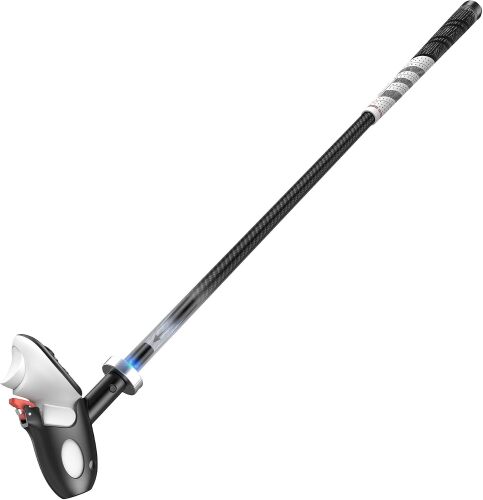 AMVR GA1 31.5 Inch VR Haptic Feedback Golf Club Attachment for Q3/Q3S VR Golf Club Compatible with Meta/Oculus Quest 3S/Quest 3, Carbon Fibre Long Handle Grip for Golf +