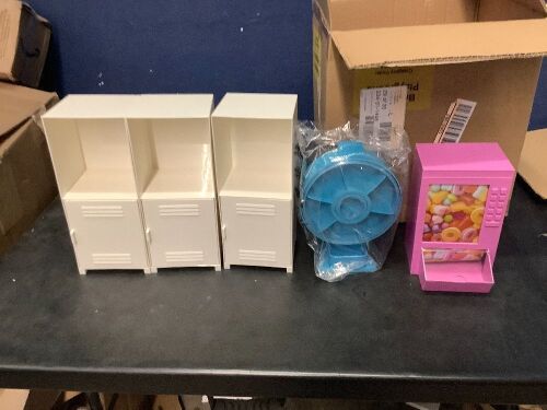 Case of Bullseye's Playground Novelty Dispensers