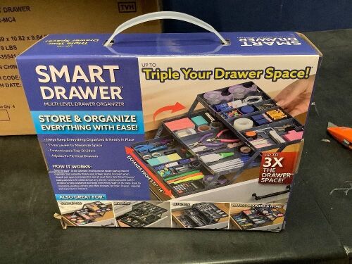 Case of Smart Drawer Multi-Level Drawer Organizer