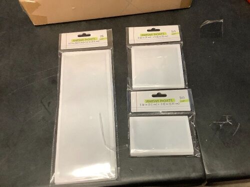 Bullseye's Playground Case of Label/Adhesive Pockets