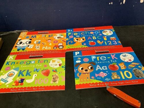 Case of Scholastic Kids Learning Pads