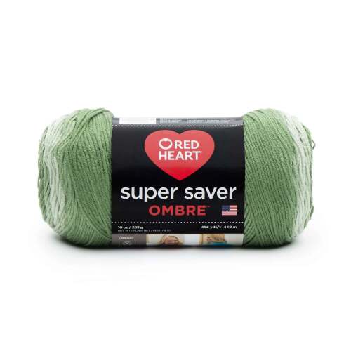 Red Heart Super Saver Ombre Yarn, 2-Pack