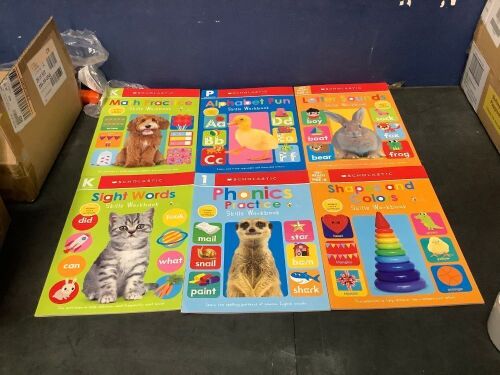 Case of Scholastic Kids Skill Workbooks