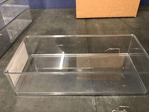 Case of Clearly Large Wide Drawer Organizers