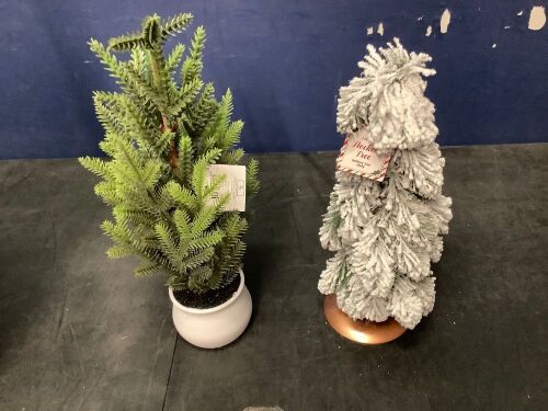 Case Pack of Bullseye's Playground Artificial Potted Green Trees