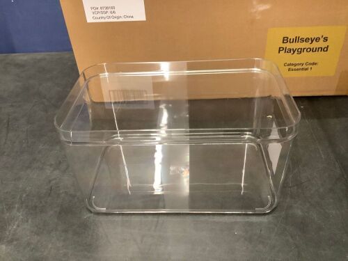 Case of Bullseye's Playground Stackable Storage Bins