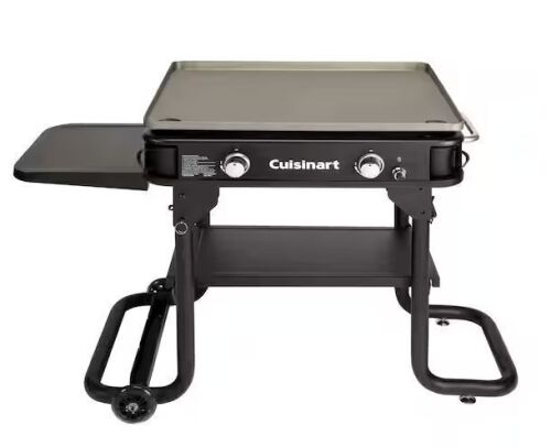 CUISINART OUTDOORS 28 in. 2-Burner Propane/Gas Griddle - Loose Hardware