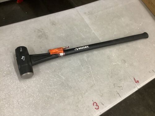 Husky 10 lb. Sledgehammer with 34 in. Fiberglass Handle
