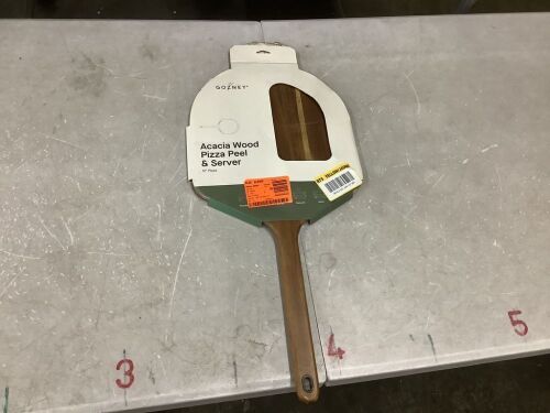GOZNEY Acacia Wood Pizza Peel 12"