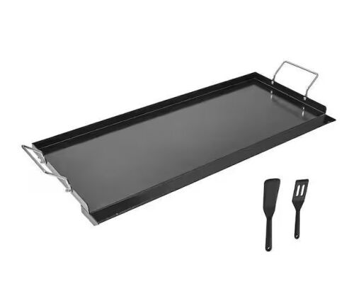 VEVOR Carbon Steel Universal Flat Top Griddle, 32x14 in.