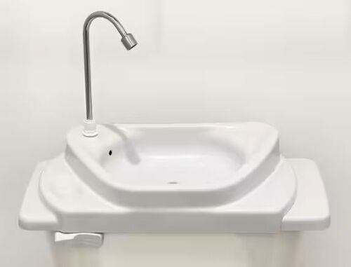 SINKOLOGY SinkPositive 18 in. GreenFlow Toilet Tank Sink in Crisp White