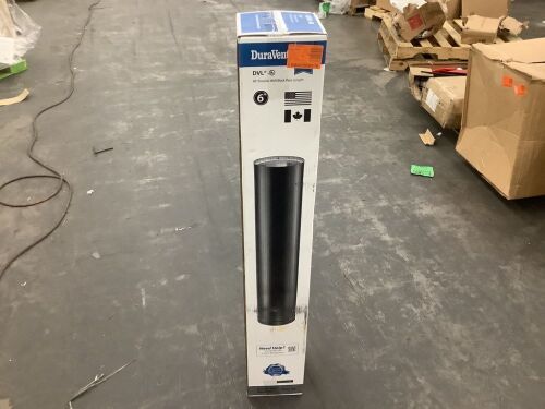 DuraVent Model DVL Double Wall Stove Pipe 6in. Diameter X 48in. Double Wall Stove Pipe Length