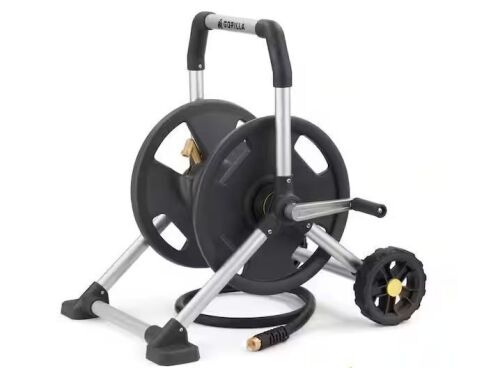 Gorilla 175 ft. Aluminum Zero Rust Mobile Hose Reel