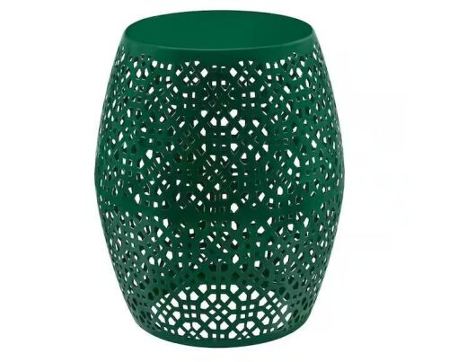Hampton Bay Metal Cut Out Garden Stool