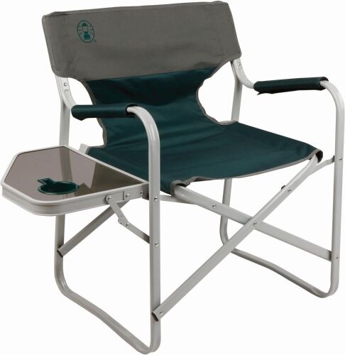 Coleman Outpost Elite Folding Camping Chair with Side Table & Cup Holder