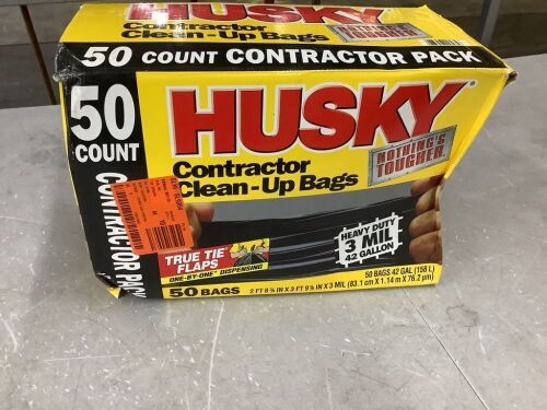 Husky 42 Gal. Contractor Bags (50-Count)