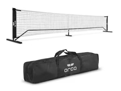 ORCA PADDLE CO. 22 ft. Full Court Pickleball Net Meets USAPA Regulations with Travel Bag