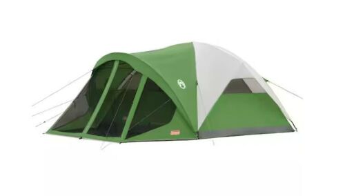 Coleman 6-Person Evanston Dome Camping Tent with Screen Room
