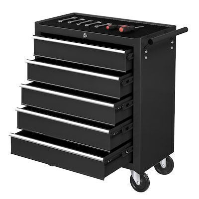 TUFFIOM 5-Drawer Rolling Tool Chest
