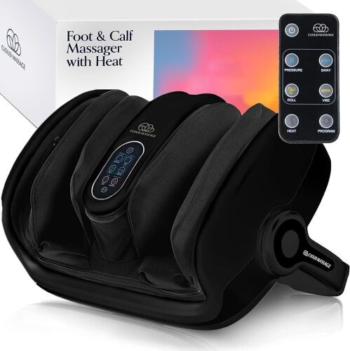 Cloud Massage Foot & Calf Massager with Heat