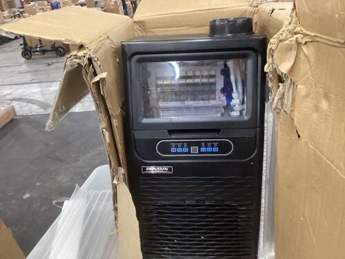 ROVSUN 13" 70 lbs Air Cooled Ice Machine Countertop Black