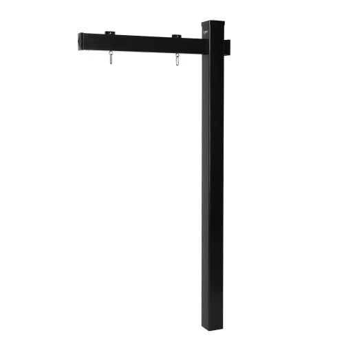 VINGLI 36W x 72L PVC Real Estate Sign Post for Yard Black