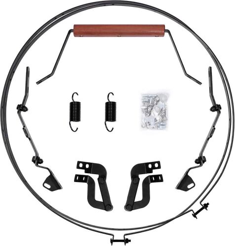 Vankey Hinge Assembly for XLarge Big Size Green Egg, Carbon Steel Band and Hinges