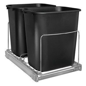 Lynk Professional Double Pull Out Trash Can Drawer