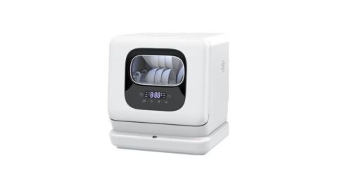 Portable Countertop Dishwasher, 6 Settings