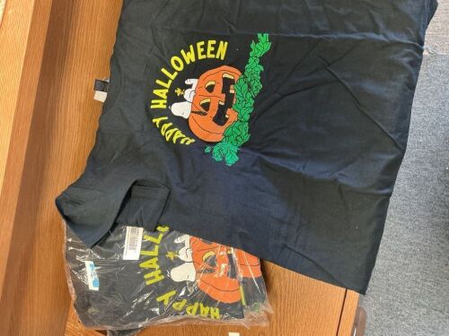 Peanuts Happy halloween T-Shirts, Size Medium, Lot Of 6