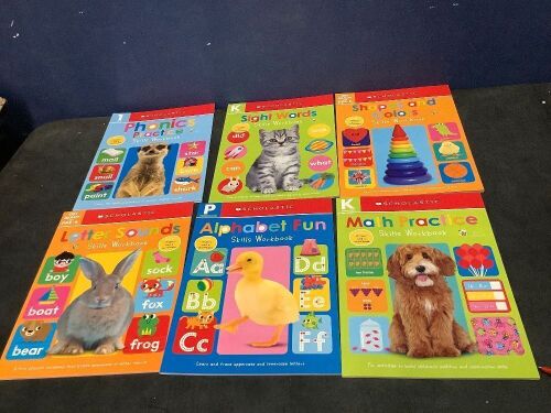 Case of Scholastic Kids Skill Workbooks