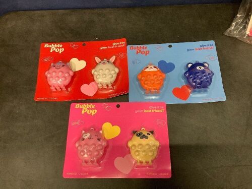 Bubble Pop 3D Animal Fidget Popper Set